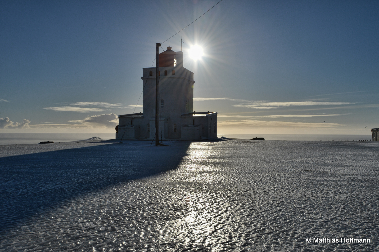Leuchtturm bei Dyrhólaey | Island Winter